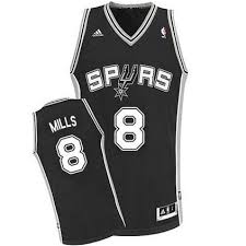 Men's  Patty Mills San Antonio Spurs Black Jersey